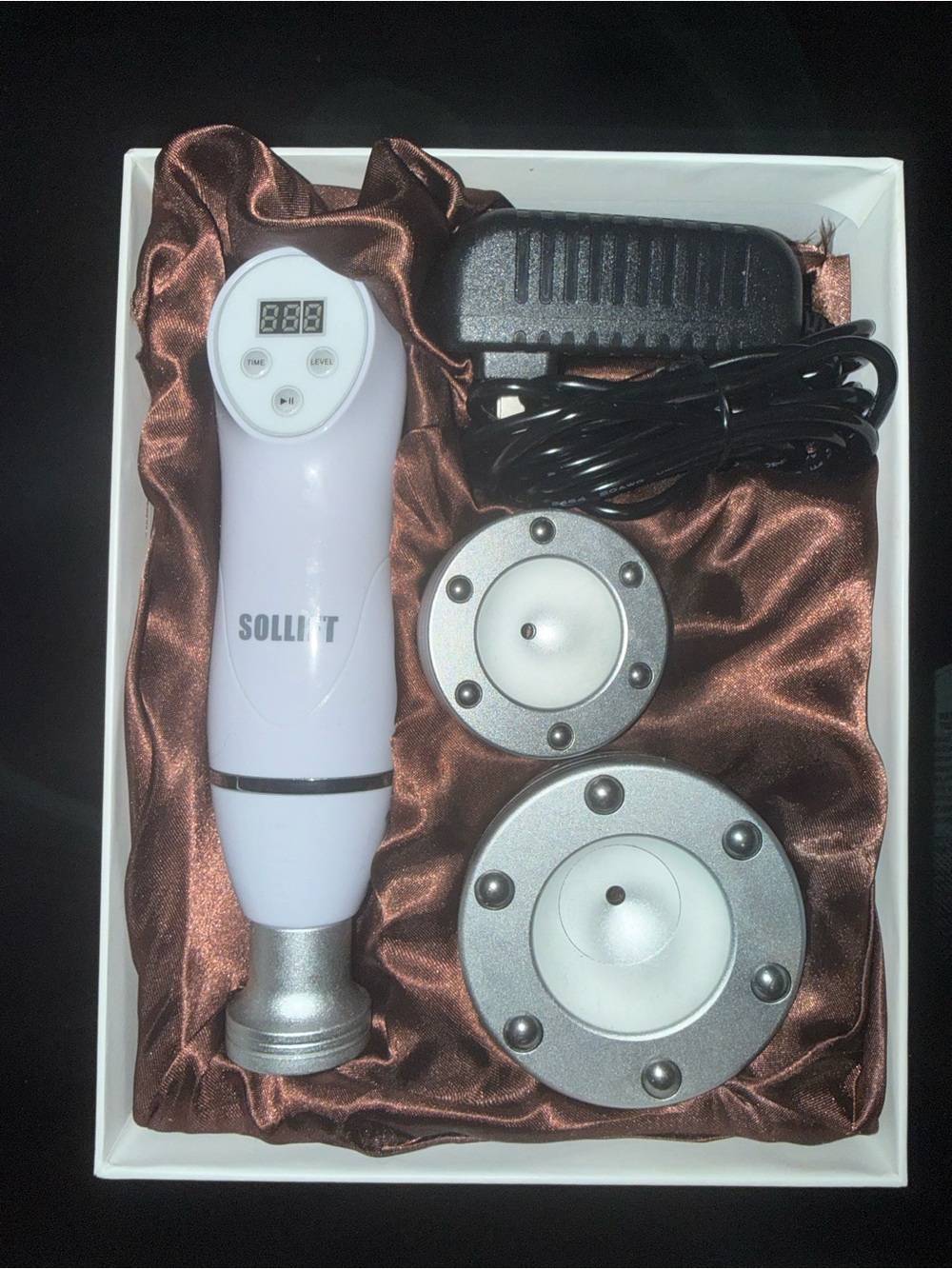 White Ultrasonic Cavitation Handheld Body Sculpting Device
